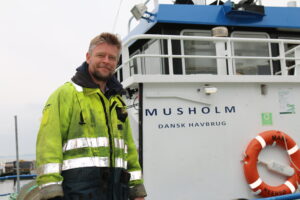 Anders Lejbach, Fiskemester hos Musholm A/S